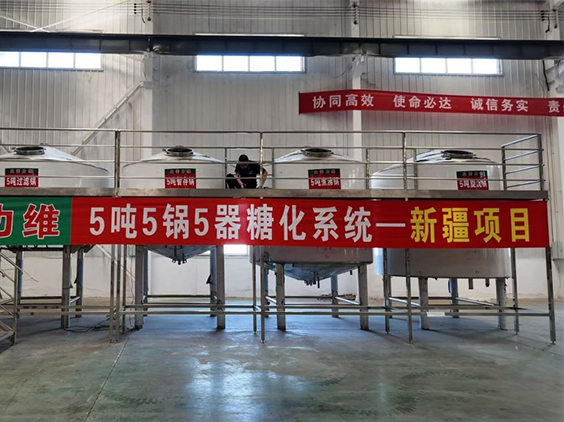 定安精酿啤酒设备厂—5吨精酿啤酒设备—新疆项目